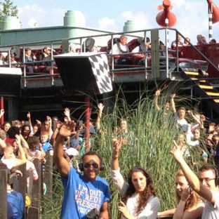 Thorpe Park Queue Line Party